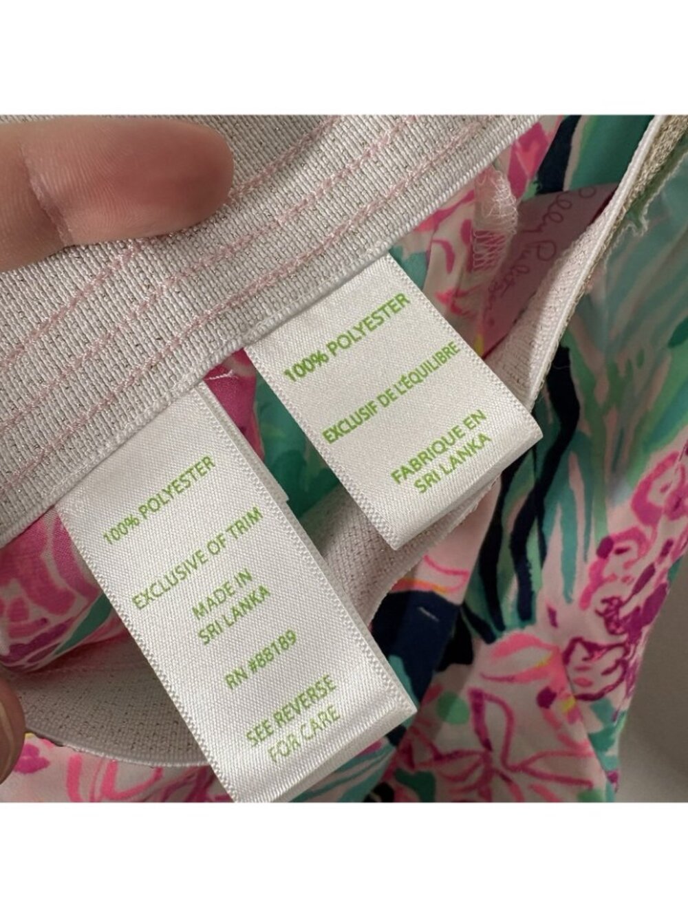 Lilly Pulitzer Women XXS Tropical Preppy Beach Multi Via Flora Rylan Short - Picture 8 of 9